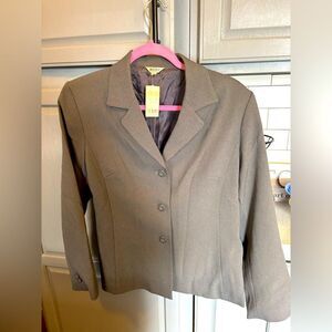 Women's Gray Blazer Jacket, by Wanko, NWT